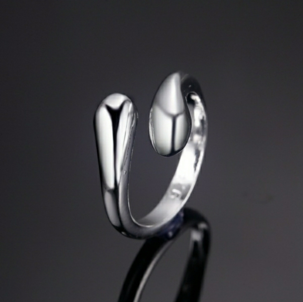 925 Sterling Silver Drop Minimalist Jewelry Set - Picture 6 of 8